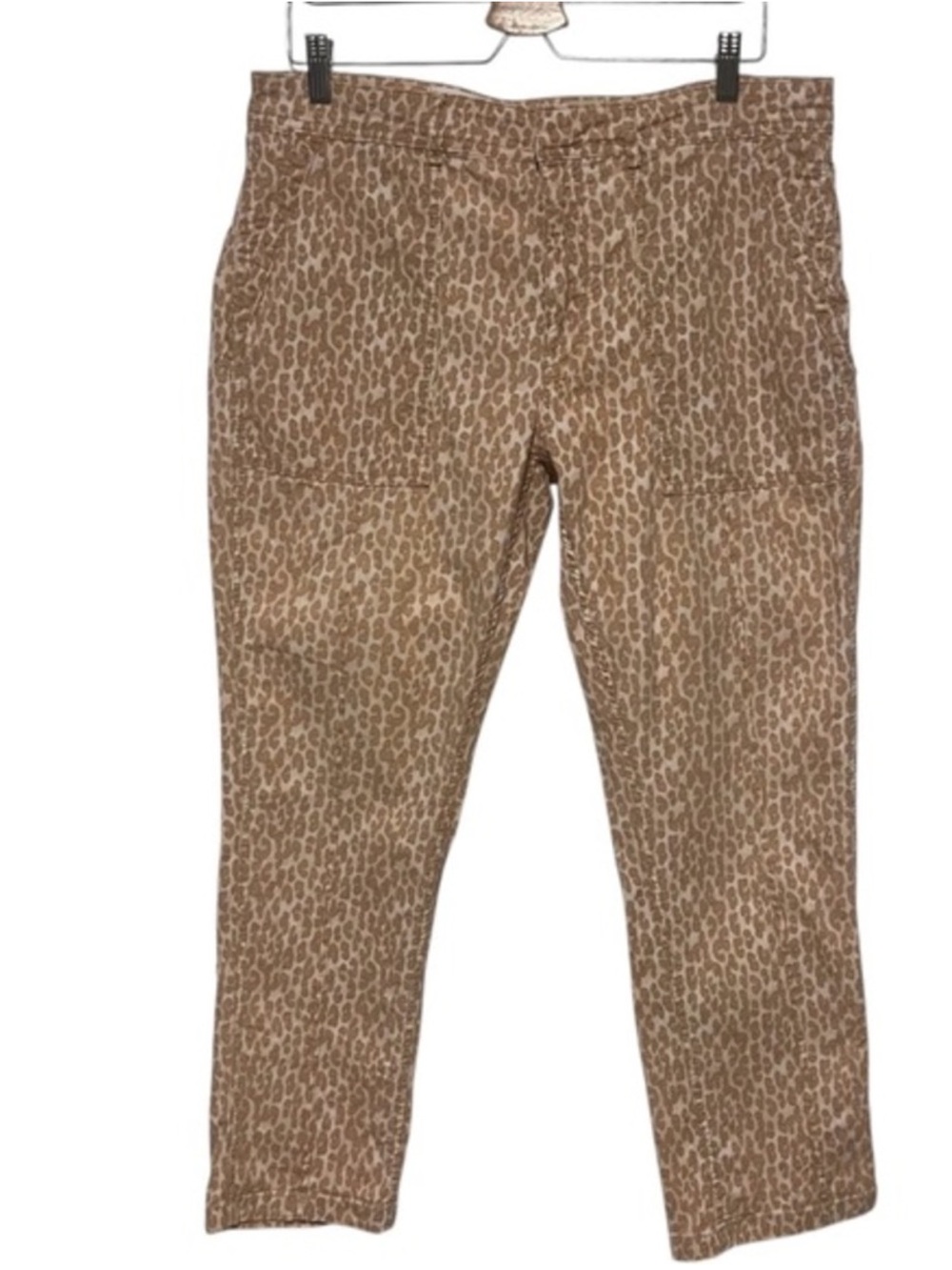 The Wanderer by ANTHROPOLOGIE Leopard Print Pants Size 32